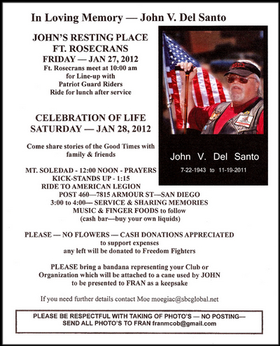 John Del Santo Memorial